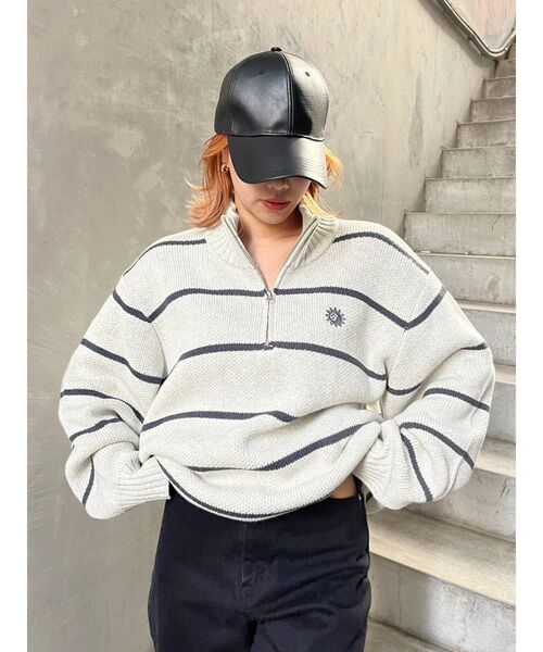 EVRIS（エヴリス）の「フェイクレザーキャップ（キャップ・レディース・ブラック/レッド・FREE）」の17枚目の写真