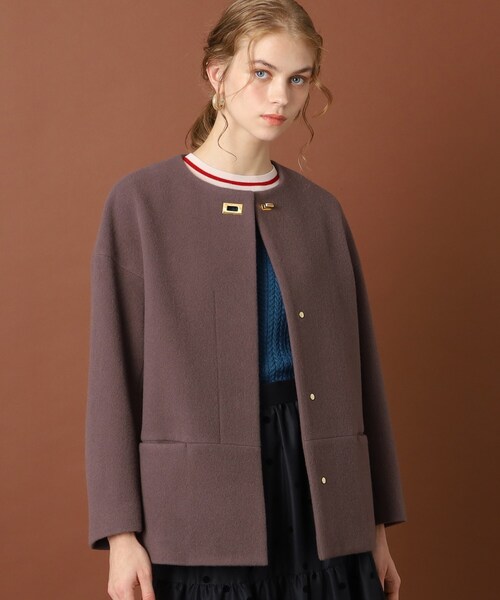 DRESSTERIOR（ドレステリア）の「◇ノーカラーショートジャケット