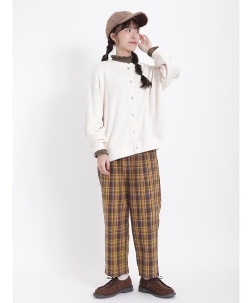 Samansa Mos2（サマンサ モスモス）の「ボアシャギーキャップ（ハット・レディース・モカ/オフホワイト・F）」の11枚目の写真