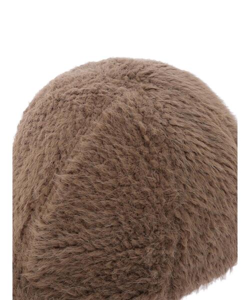 Samansa Mos2（サマンサ モスモス）の「ボアシャギーキャップ（ハット・レディース・モカ/オフホワイト・F）」の17枚目の写真