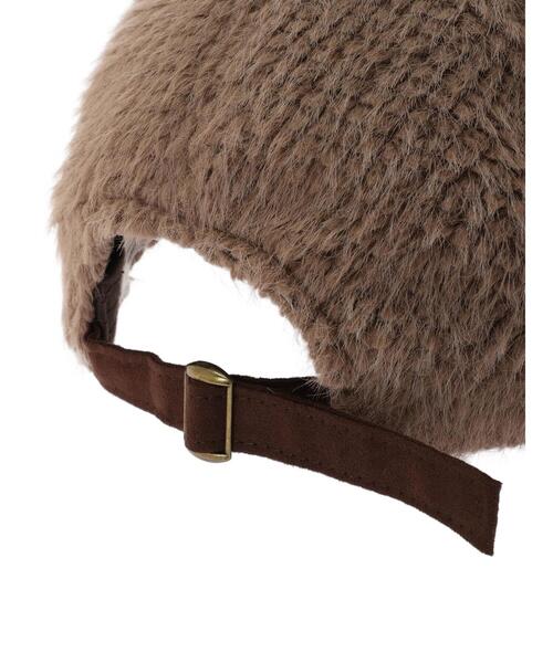 Samansa Mos2（サマンサ モスモス）の「ボアシャギーキャップ（ハット・レディース・モカ/オフホワイト・F）」の18枚目の写真