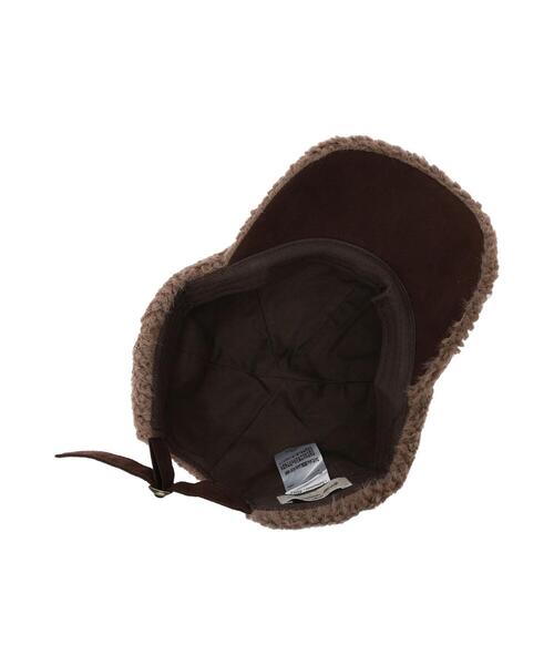 Samansa Mos2（サマンサ モスモス）の「ボアシャギーキャップ（ハット・レディース・モカ/オフホワイト・F）」の19枚目の写真