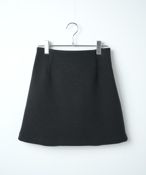 WEGO（ウィゴー）の「WEGO/ウールタッチスカパン（スカート・レディース・ブラック/アイボリー・FREE）」の20枚目の写真