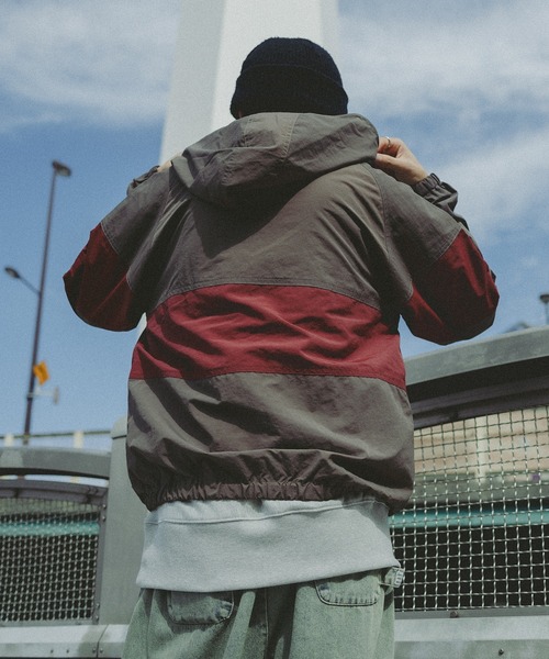 kutir(クティール)の「切り替ナイロンジップフーディー(ブルゾン・メンズ・チャコールグレー/ブラック・LARGE/MEDIUM)」の7枚目の写真