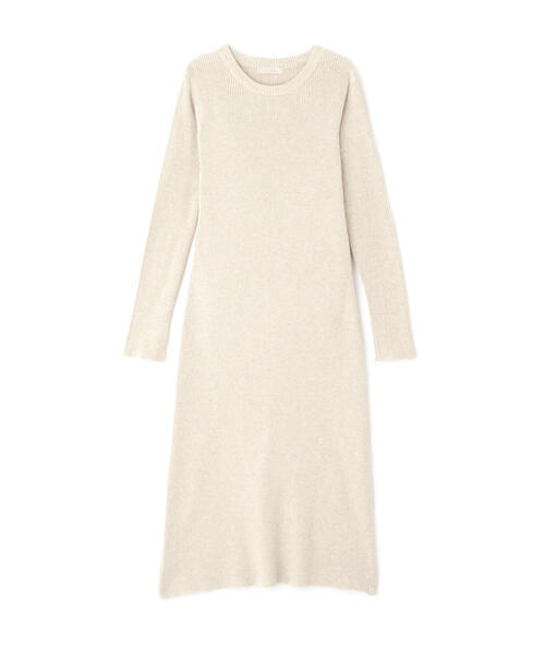 FREE'S MART（フリーズマート）の「◆リブニットロングワンピース（ワンピース・レディース・ホワイト/ブラウン/ブラック/ライトグリーン・MEDIUM/SMALL）」の14枚目の写真