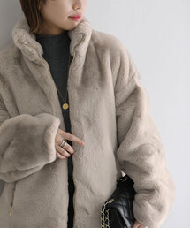 La TOTALITE（ラトータリテ）の「ギャザーネックブルゾン