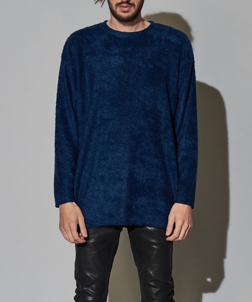 NO ID.(ノーアイディ)の「長袖ニット(ニット/セーター・メンズ・ダークグレー・ONE SIZE)」の4枚目の写真