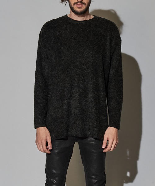 NO ID.(ノーアイディ)の「長袖ニット(ニット/セーター・メンズ・ダークグレー・ONE SIZE)」の6枚目の写真