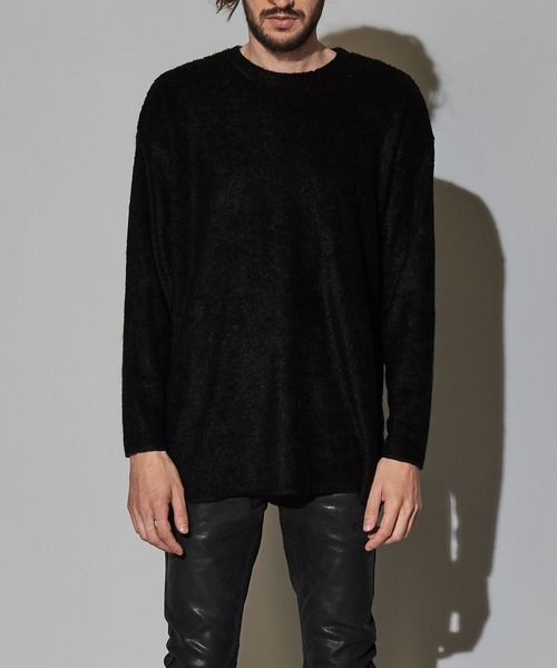 NO ID.(ノーアイディ)の「長袖ニット(ニット/セーター・メンズ・ダークグレー・ONE SIZE)」の7枚目の写真