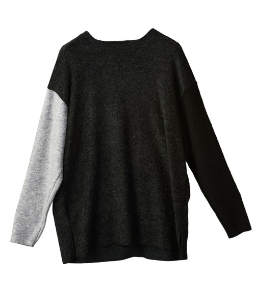 NO ID.(ノーアイディ)の「長袖ニット(ニット/セーター・メンズ・ダークグレー・ONE SIZE)」の10枚目の写真