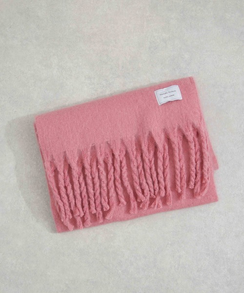 NANO universe（ナノユニバース）の「ウォッシャブルボリュームストール（マフラー・レディース・ピンク/オレンジ/その他1/その他2/アイボリー・FREE）」の9枚目の写真