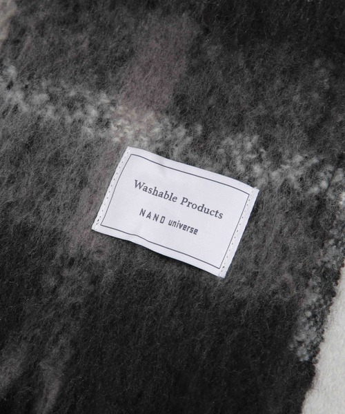 NANO universe（ナノユニバース）の「ウォッシャブルボリュームストール（マフラー・レディース・ピンク/オレンジ/その他1/その他2/アイボリー・FREE）」の17枚目の写真