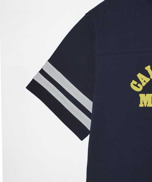 MILKFED.(ミルクフェド)の「STRIPED SLEEVE S/S TOP(Tシャツ/カットソー・レディース・ネイビー/ライトブルー/ホワイト・ONE SIZE)」の12枚目の写真