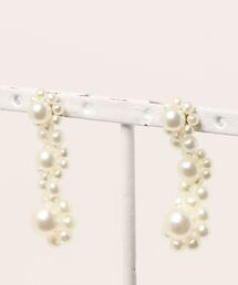 パールフラワーピアス　989824