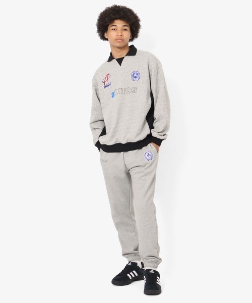 atmos（アトモス）の「atmos Uniform Sweat Pants / アトモス ユニフォームスウエットパンツ（スウェットパンツ・メンズ・グレー/ブルー/ブラック・M/L/XL/XXL）」の13枚目の写真