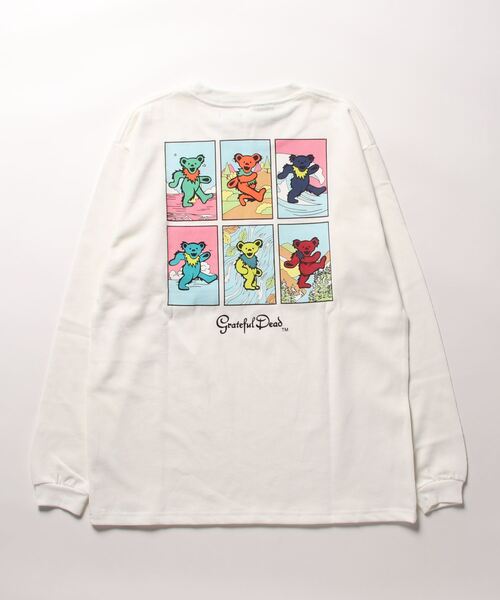 Grateful Dead(グレイトフルデッド)の「RIVER SIDE CULTURE/RSC×GRATEFUL DEADコラボ LT MEN (M4)(Tシャツ/カットソー・メンズ・ホワイト/ブラック・MEDIUM/X-LARGE/LARGE)」の3枚目の写真