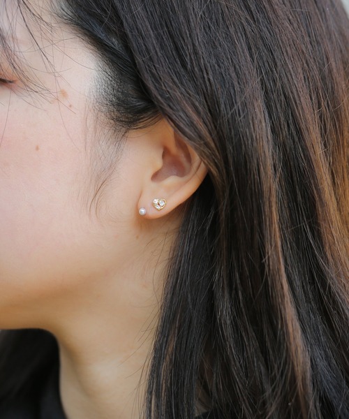 Peony(ピオニー)の「【Peony/ピオニー】/サージカルステンレス316L ビジューピアスセット2(ピアス(片耳用)・レディース・B/E/F/H/A/I/G/C/D・FREE)」の17枚目の写真