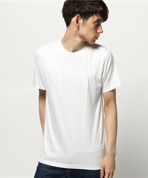 STUSSY(ステューシー)の「International EMB Tee(Tシャツ/カットソー・メンズ・ケリー/ピンク/ホワイト/ブラック・SMALL/LARGE/MEDIUM/X-LARGE)」の1枚目の写真