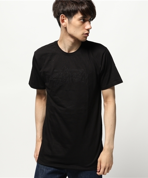 STUSSY(ステューシー)の「International EMB Tee(Tシャツ/カットソー・メンズ・ケリー/ピンク/ホワイト/ブラック・SMALL/LARGE/MEDIUM/X-LARGE)」の2枚目の写真