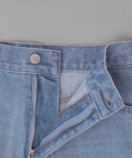 A part by(アパートバイ)の「≪追加2≫カーブデニム(デニムパンツ・レディース・オフホワイト/ライトグレー/ライトブルー・SMALL/MEDIUM)」の14枚目の写真