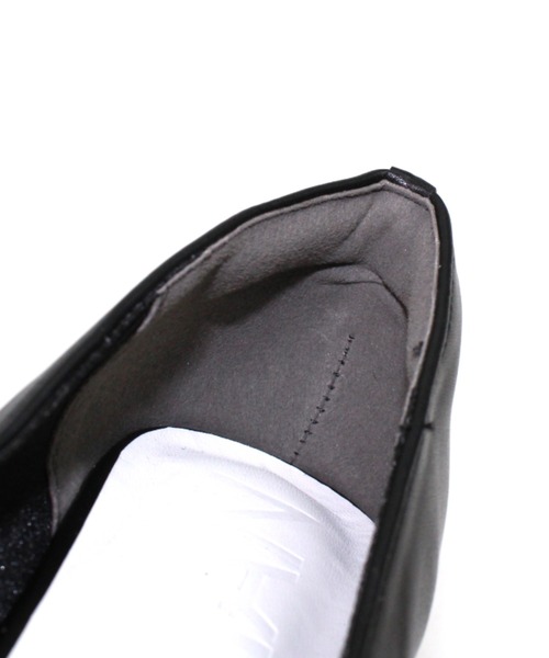 VIVIAN(ヴィヴィアン)の「リボン付きポインテッドトゥパンプス 結婚式 二次会 パーティー フォーマル オケージョン(パンプス・レディース・ブラック/シルバー/アイボリー/ブロンズ/グリーン/クリアブラック/シルバー系その他/ストーン/ワンウォッシュ/レッド系その他/その他3/ライトブラック・S/M/L/LL)」の18枚目の写真
