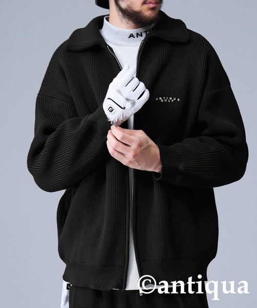 antiqua(アンティカ)の「スポンジニットジャケット(その他アウター・レディース・アイボリー/ブラック・M/L)」の20枚目の写真