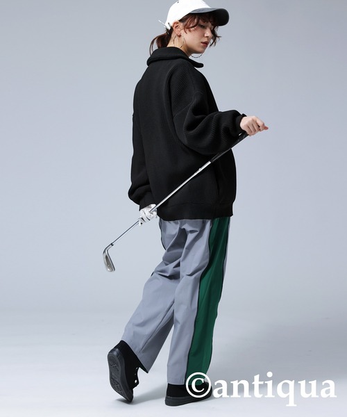 antiqua(アンティカ)の「スポンジニットジャケット(その他アウター・レディース・アイボリー/ブラック・M/L)」の15枚目の写真