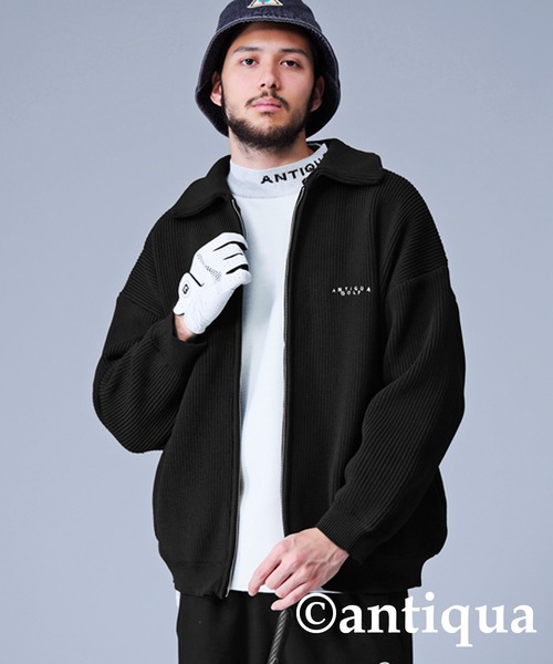 antiqua(アンティカ)の「スポンジニットジャケット(その他アウター・レディース・アイボリー/ブラック・M/L)」の22枚目の写真