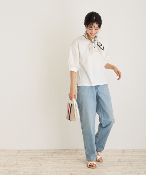ROOTOTE（ルートート）の「【限定商品】ルートート / ベビールー.Line-tape-A（ショルダーバッグ・レディース・トリコロール/ブラック・FREE）」の14枚目の写真