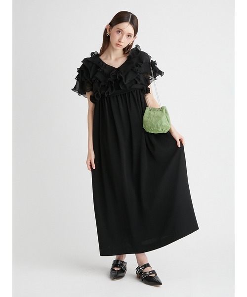 FURFUR（ファーファー）の「メタリック巾着バッグ（ショルダー