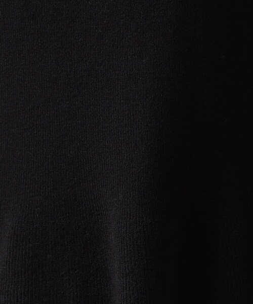 DRESKIP（ドレスキップ）の「◆【体型カバー】大人な美しさ ペプラム プチハイネックニット（ニット/セーター・レディース・チャコールグレー/ブラック/ライトベージュ/ライトブルー・02/03/04）」の9枚目の写真