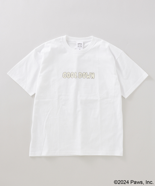 JOURNAL STANDARD(ジャーナルスタンダード)の「【Garfield × YEYE Weller】Tシャツ(Tシャツ/カットソー・メンズ・ホワイト/ブラック・SMALL/MEDIUM/LARGE/X-LARGE)」の4枚目の写真
