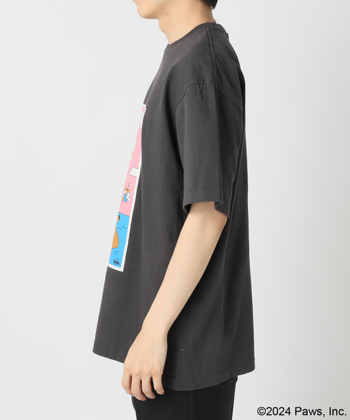 JOURNAL STANDARD(ジャーナルスタンダード)の「【Garfield × YEYE Weller】Tシャツ(Tシャツ/カットソー・メンズ・ホワイト/ブラック・SMALL/MEDIUM/LARGE/X-LARGE)」の6枚目の写真