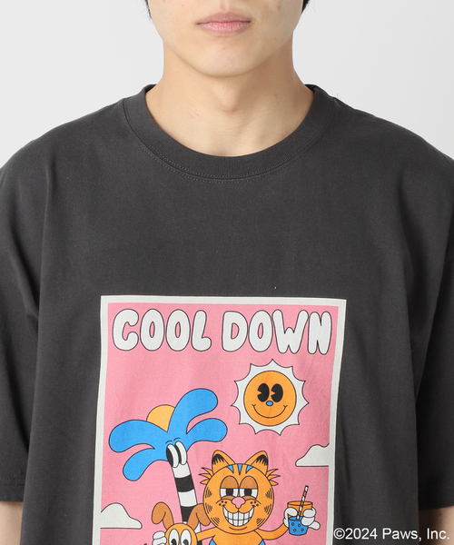 JOURNAL STANDARD(ジャーナルスタンダード)の「【Garfield × YEYE Weller】Tシャツ(Tシャツ/カットソー・メンズ・ホワイト/ブラック・SMALL/MEDIUM/LARGE/X-LARGE)」の10枚目の写真