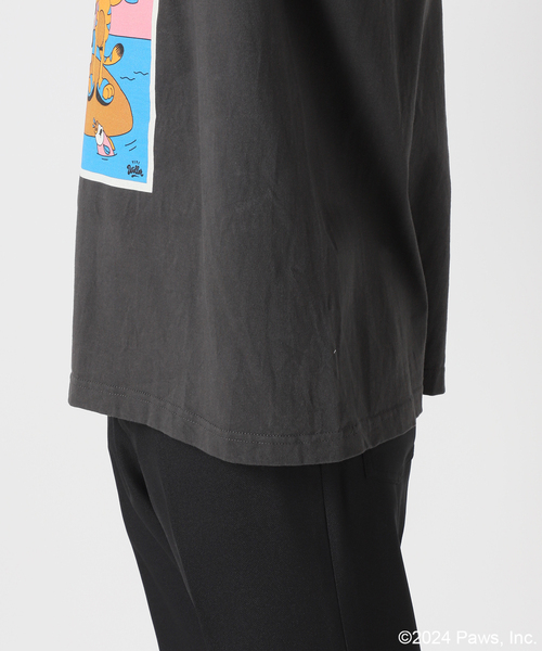 JOURNAL STANDARD(ジャーナルスタンダード)の「【Garfield × YEYE Weller】Tシャツ(Tシャツ/カットソー・メンズ・ホワイト/ブラック・SMALL/MEDIUM/LARGE/X-LARGE)」の13枚目の写真