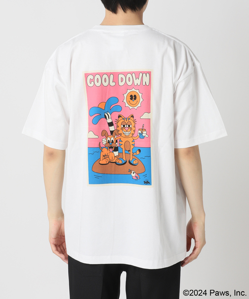 JOURNAL STANDARD(ジャーナルスタンダード)の「【Garfield × YEYE Weller】Tシャツ(Tシャツ/カットソー・メンズ・ホワイト/ブラック・SMALL/MEDIUM/LARGE/X-LARGE)」の18枚目の写真