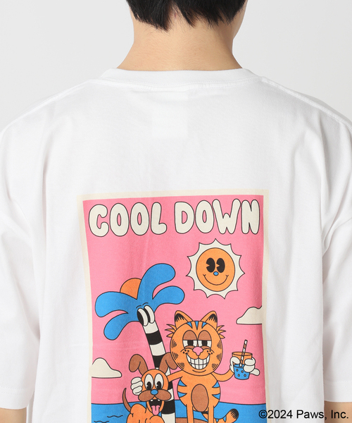 JOURNAL STANDARD(ジャーナルスタンダード)の「【Garfield × YEYE Weller】Tシャツ(Tシャツ/カットソー・メンズ・ホワイト/ブラック・SMALL/MEDIUM/LARGE/X-LARGE)」の19枚目の写真