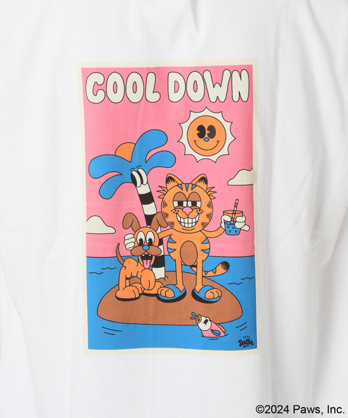 JOURNAL STANDARD(ジャーナルスタンダード)の「【Garfield × YEYE Weller】Tシャツ(Tシャツ/カットソー・メンズ・ホワイト/ブラック・SMALL/MEDIUM/LARGE/X-LARGE)」の20枚目の写真