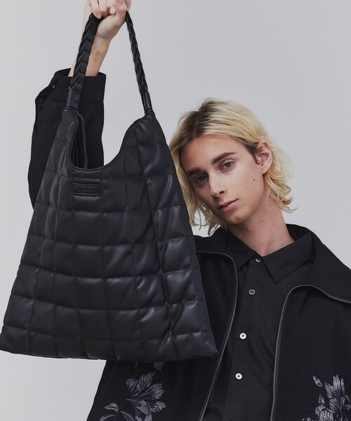 tk.TAKEO KIKUCHI(ティーケータケオキクチ)の「◆フロシキバッグ(トートバッグ・メンズ・ブラック系7/ブラック系1/ホワイト系5/ブラック系5/ブラック/ブラック系/グレー系4/ブルー系3/ブルー系その他7/ブラック系2/ブラック系6/ブラック系3・00)」の6枚目の写真