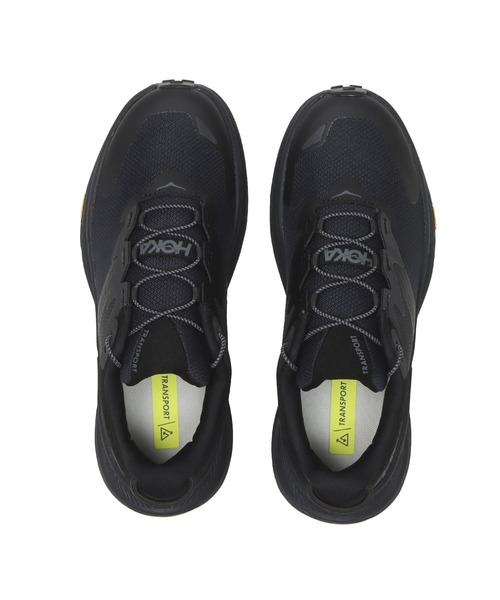 HOKA(ホカ)の「W TRANSPORT 1123154-BBLC(スニーカー・レディース・ブラック・24.5cm/24.0cm/23.5cm/22.5cm/23.0cm/25.0cm)」の6枚目の写真