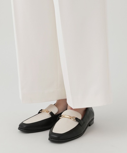 Elura（エルーラ）の「【低身長サイズ Elkotona】コトナ映えラクワイドパンツ/986468（その他パンツ・レディース・ブラック/ネイビー/ホワイト・SMALL/MEDIUM）」の4枚目の写真