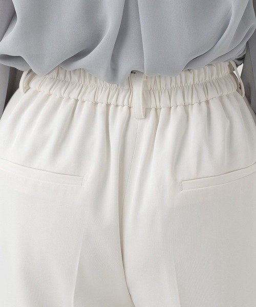 Elura（エルーラ）の「【低身長サイズ Elkotona】コトナ映えラクワイドパンツ/986468（その他パンツ・レディース・ブラック/ネイビー/ホワイト・SMALL/MEDIUM）」の5枚目の写真