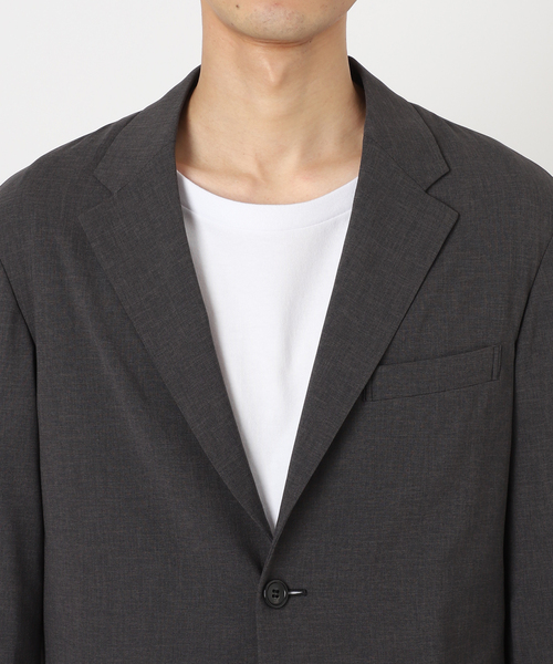 JOURNAL STANDARD（ジャーナルスタンダード）の「ウーリーノライト 2B ジャケット（テーラードジャケット・メンズ・チャコールグレー/ライトグレー/カーキ・SMALL/MEDIUM/LARGE）」の18枚目の写真