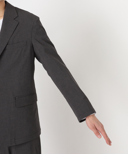 JOURNAL STANDARD（ジャーナルスタンダード）の「ウーリーノライト 2B ジャケット（テーラードジャケット・メンズ・チャコールグレー/ライトグレー/カーキ・SMALL/MEDIUM/LARGE）」の20枚目の写真
