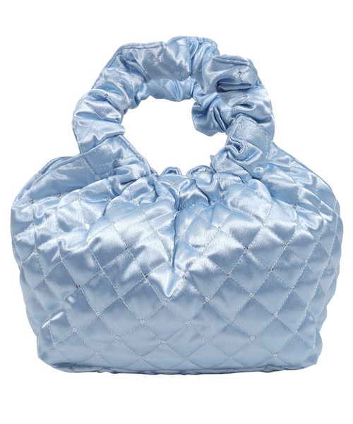 KOBE LETTUCE（コウベレタス）の「キラキラドットサテンキルティングミニバッグ（ハンドバッグ・レディース・ゴールド系その他/ホワイト/ピンク/ブラック/ブルー・FREE）」の17枚目の写真