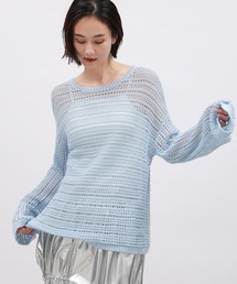 LAKOLE | 7ゲージメッシュニットプルオーバー / 108642(ニット/セーター)