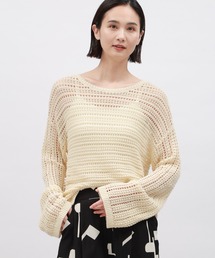 LAKOLE | 7ゲージメッシュニットプルオーバー / 108642(ニット/セーター)