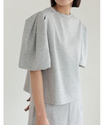 Re:EDIT | ダンボールパフスリーブトップス(スウェット)