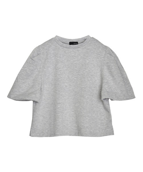 Re:EDIT（リエディ）の「ダンボールパフスリーブトップス（スウェット・レディース・ブラック/アイボリー系/グレー・MEDIUM/LARGE）」の22枚目の写真