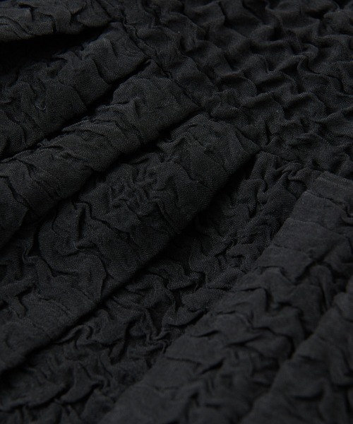 un dix cors（アンディコール）の「シマーシュリンクレイヤードキャミソール（キャミソール・レディース・ブラック・FREE）」の17枚目の写真